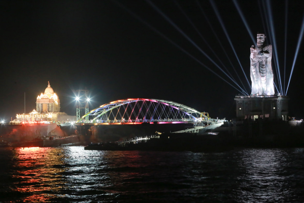 Kanyakumari Sea Glass Bridge